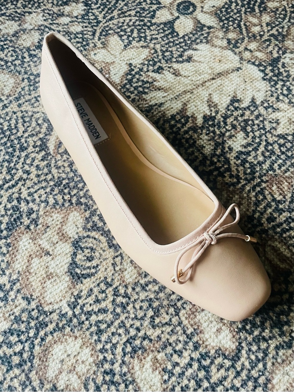 Steve Madden Women's Seemly Ballet Flat with Bow NWOT